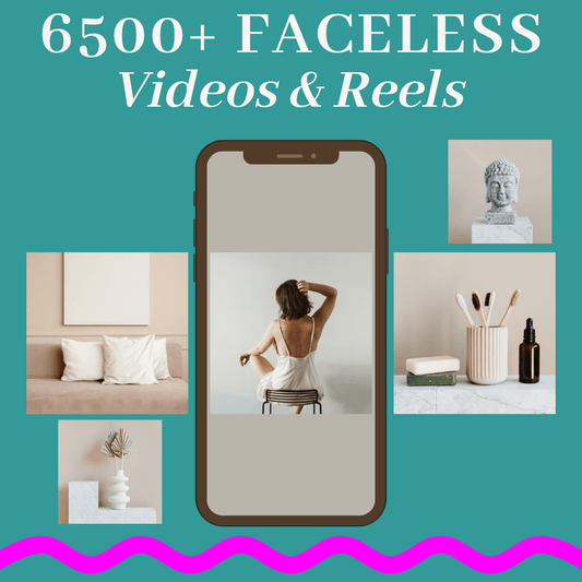 Faceless 6500+ Videos & Reels (Premium & Trendy)