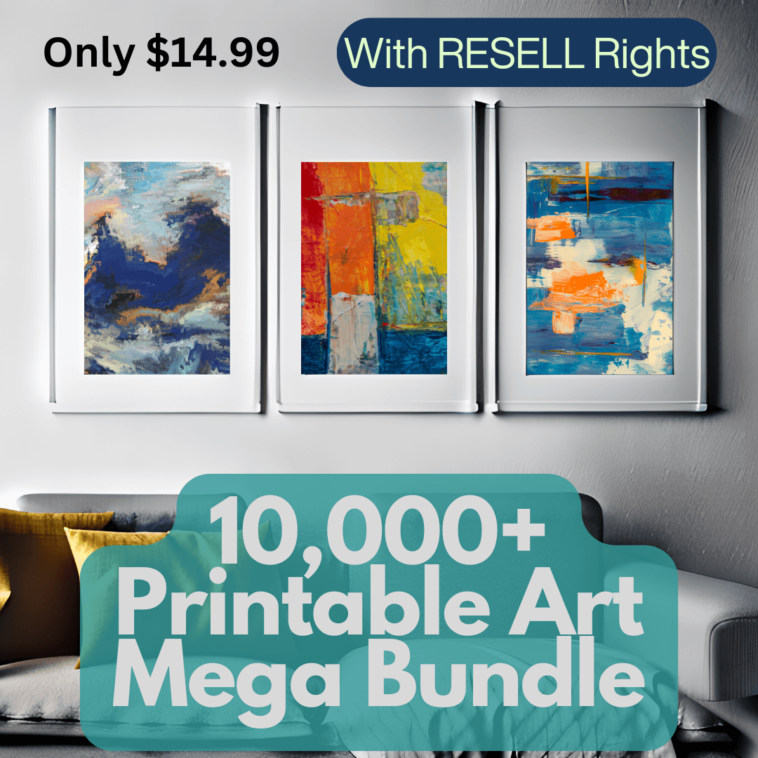 10,000+ Printable Art Mega Bundle