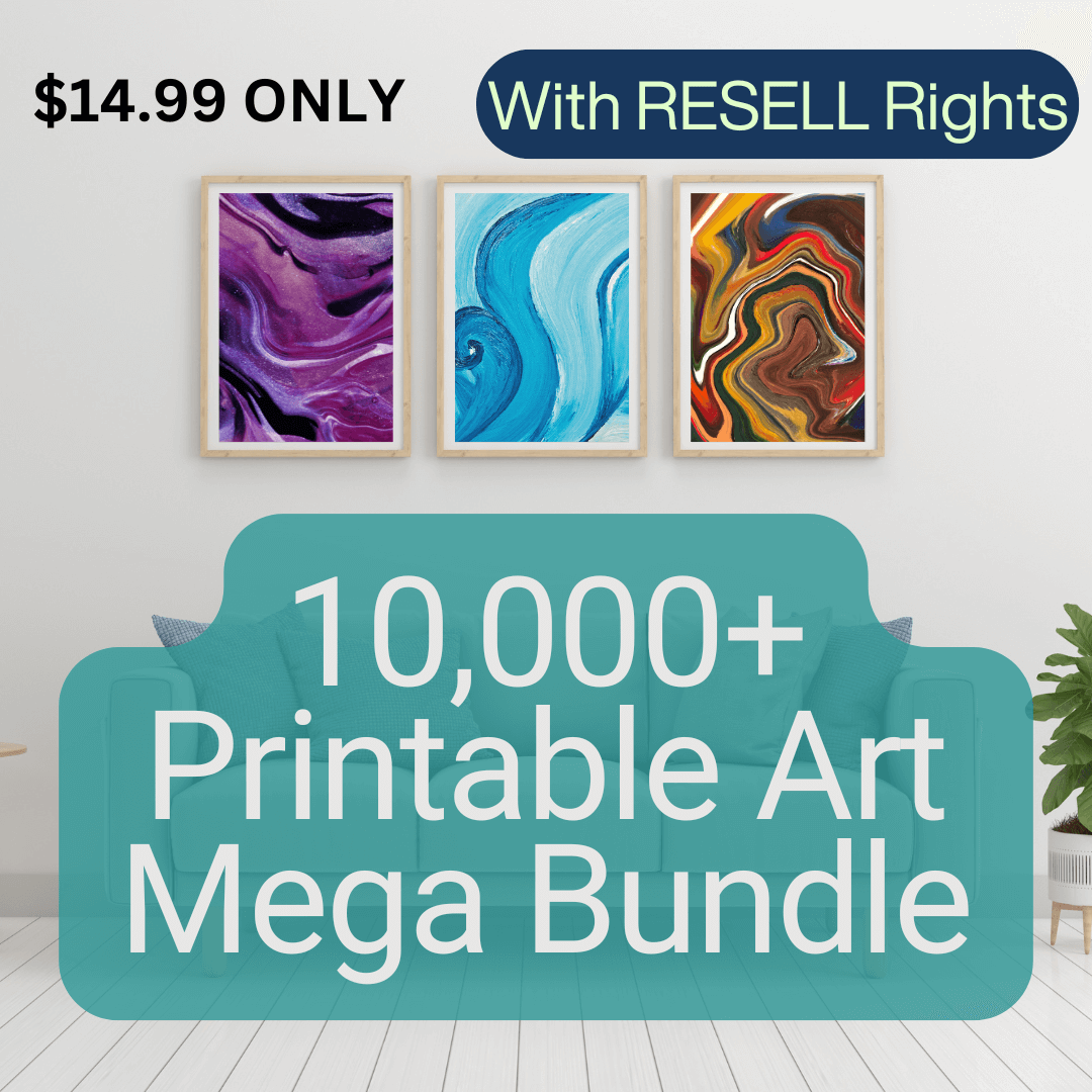 10,000+ Printable Art Mega Bundle