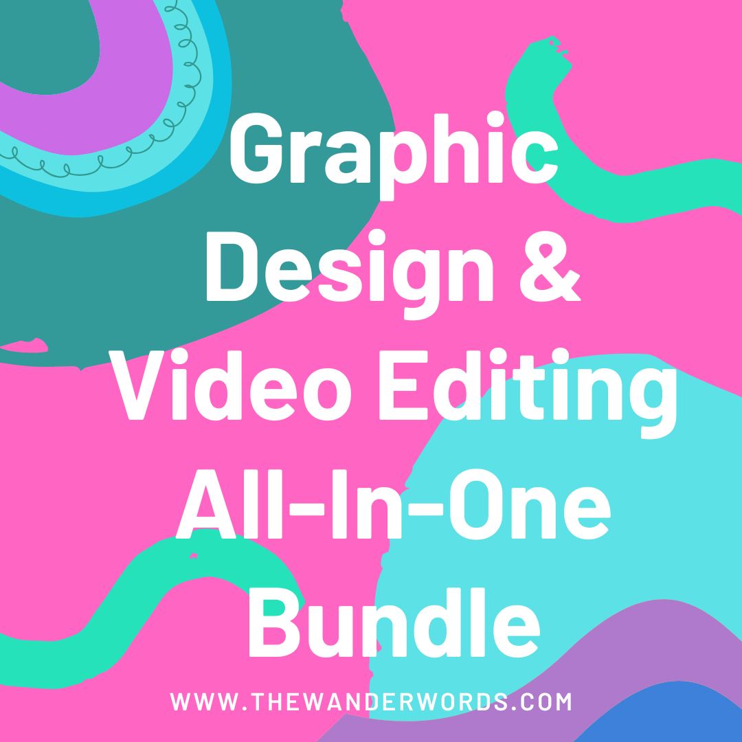 Graphic Design & Video Editing All-In-One Bundle