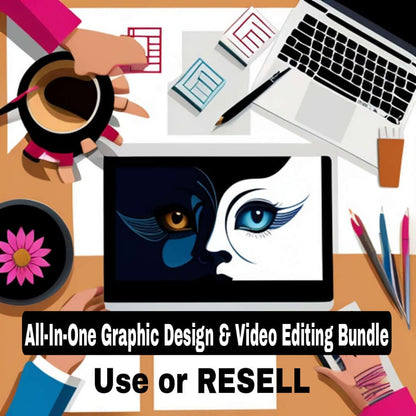 Graphic Design & Video Editing All-In-One Bundle