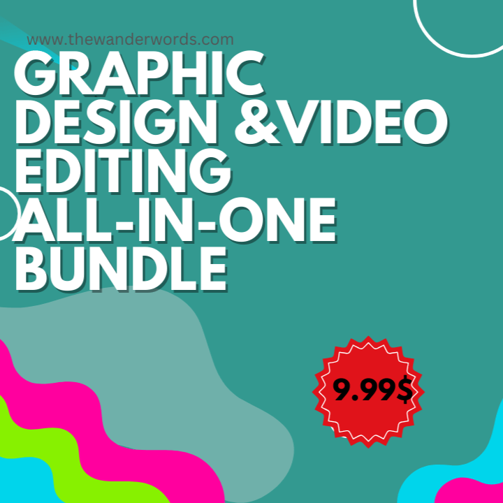 Graphic Design & Video Editing All-In-One Bundle