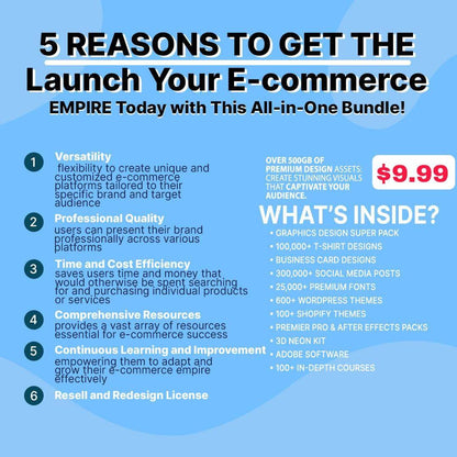 RESELL +800 GB E-commerce EMPIRE (Courses, eBooks, Designs & More) All-in-One Bundle! - TheWanderWords