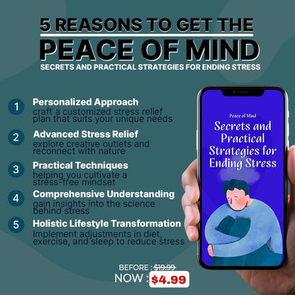 Peace of Mind: Secrets and Practical Strategies for Ending Stress - TheWanderWords